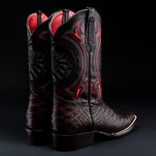 Men's VIPER Python Tribute Square Toe Cowboy Boot