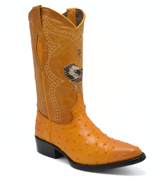 Combo JB901 Buttercup Combo Men's Western Boots: J Toe Cowboy boots in Genuine Leather 001 Butter  Belt