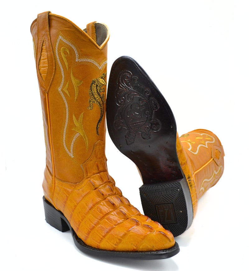Load image into Gallery viewer, Combo JB904 Buttercup Combo Men&#39;s Western Boots: J Toe Cowboy boots in Genuine Leather 004 Butter Belt
