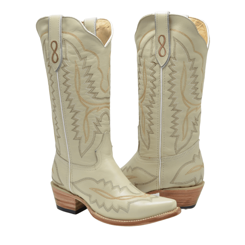 Load image into Gallery viewer, Rodeo Cartie AMELIA Pearl, Women&#39;s Snip Toe Cowboy Boots &amp; Western Cowgirl Boots
