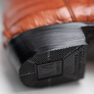 Men's Caiman J Toe Cowboy Boots and Belt Combo