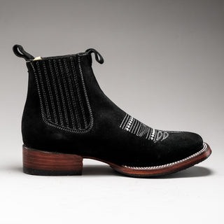 Men's 723 Nobuck Leather Square Toe Ankle Boot