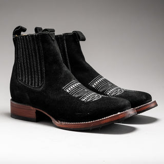 Men's 723 Nobuck Leather Square Toe Ankle Boot