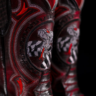 Men's VIPER Python Tribute Square Toe Cowboy Boot