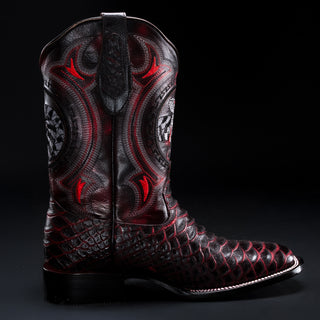 Men's VIPER Python Tribute Square Toe Cowboy Boot