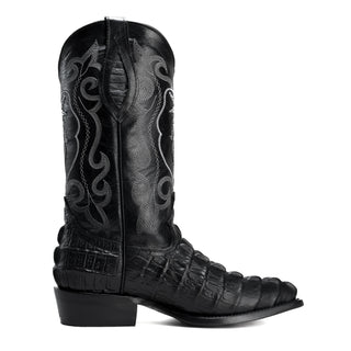 Men's Caiman J Toe Cowboy Boots and Belt Combo