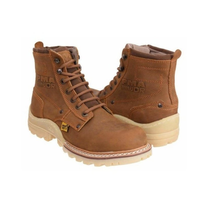 Load image into Gallery viewer, PMA957 Natural Work Boots Heave Duty
