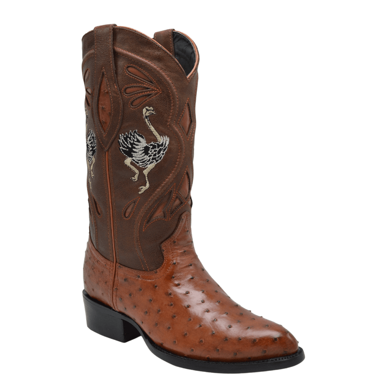 Load image into Gallery viewer, JB903 J Toe Original Ostrich Cowboy Boots Shedron
