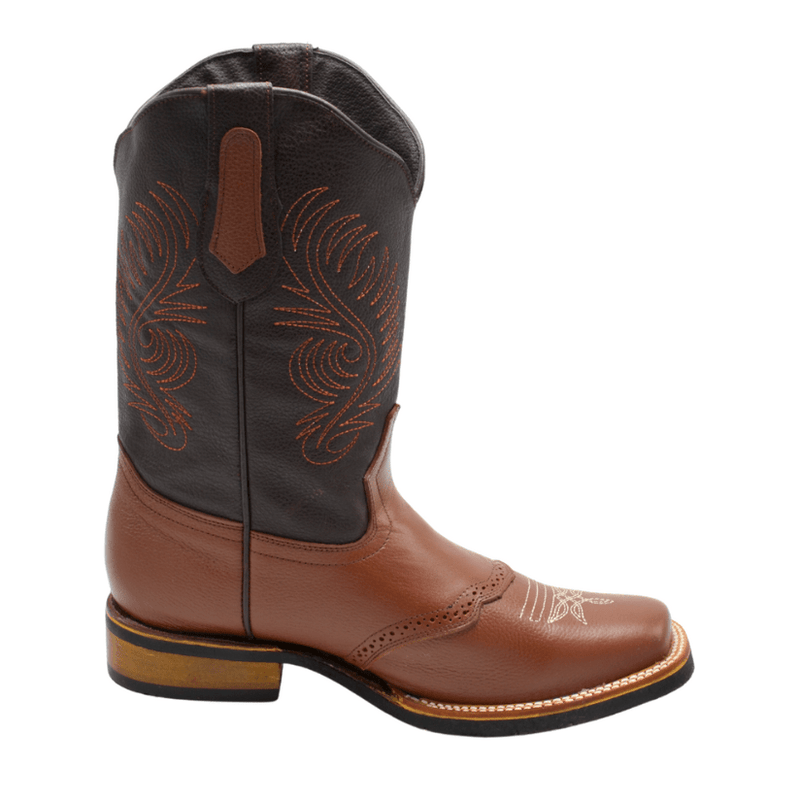 Load image into Gallery viewer, VE-514 Shedron Men&#39;s Western Boots: Square Toe Cowboy &amp; Rodeo Boots in Genuine Leather
