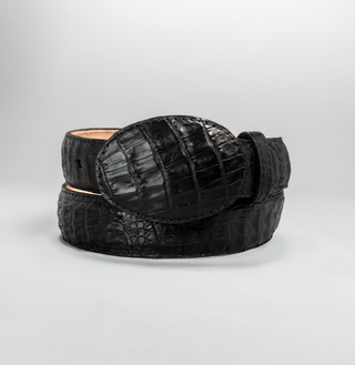 Men's Caiman Original Exotic Leather Cowboy Belt