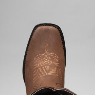 Women's Embroidered Square Toe Cowboy Boots