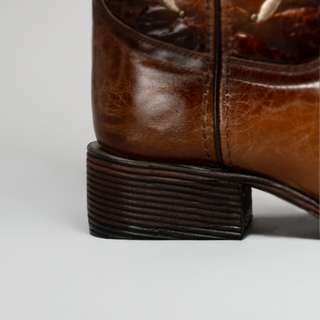 Women's Embroidered Square Toe Cowboy Boots