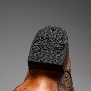 Women's Cincelado Square Toe Cowboy Boots