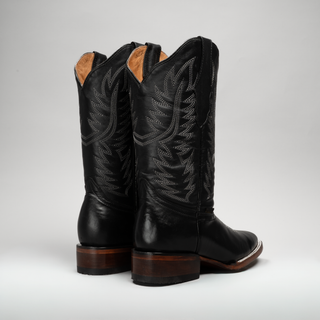 Women's Classic Embroidered Square Toe Cowboy Boots