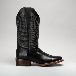 Women's Classic Embroidered Square Toe Cowboy Boots