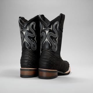 Kid's Python Tribute Square Toe Cowboy Boots
