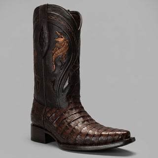 Men's Caiman Original Exotic Snip Toe Cowboy Boot