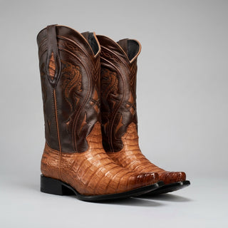 Men's Caiman Original Exotic Snip Toe Cowboy Boot