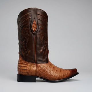 Men's Caiman Original Exotic Snip Toe Cowboy Boot
