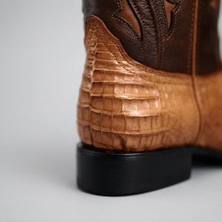 Men's Caiman Original Exotic Snip Toe Cowboy Boot