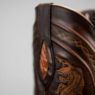 Men's Caiman Original Exotic Snip Toe Cowboy Boot
