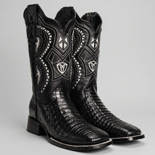 Men's Caiman Original Exotic Square Toe Cowboy Boot
