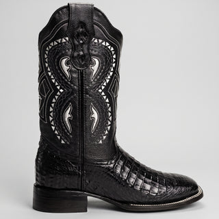 Men's Caiman Original Exotic Square Toe Cowboy Boot