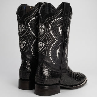 Men's Caiman Original Exotic Square Toe Cowboy Boot