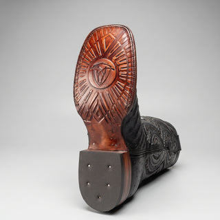 Men's Caiman Original Exotic Square Toe Cowboy Boot