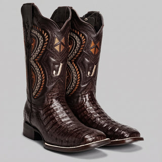 Men's Caiman Original Exotic Square Toe Cowboy Boot