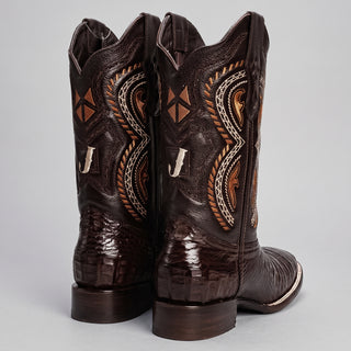 Men's Caiman Original Exotic Square Toe Cowboy Boot