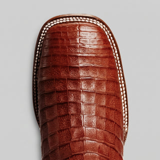 Men's Caiman Original Exotic Square Toe Cowboy Boot