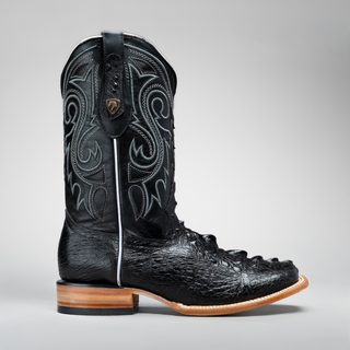 Men's Chelydra Square Toe Cowboy Boots and Belt Combo