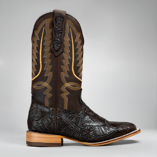 Men's "The Gambler" Square Toe Cowboy Boot