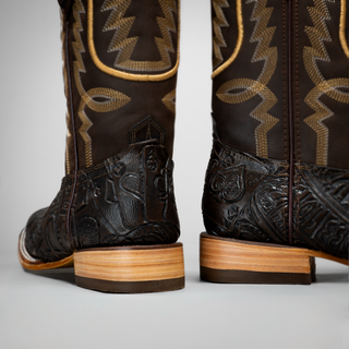 Men's "The Gambler" Square Toe Cowboy Boot