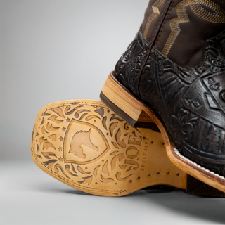 Men's "The Gambler" Square Toe Cowboy Boot