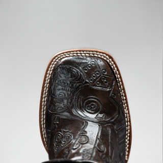 Men's "The Gambler" Square Toe Cowboy Boot