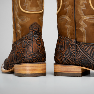 Men's "The Gambler" Square Toe Cowboy Boot