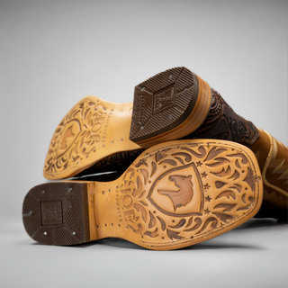 Men's "The Gambler" Square Toe Cowboy Boot