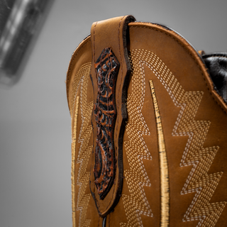 Men's "The Gambler" Square Toe Cowboy Boot