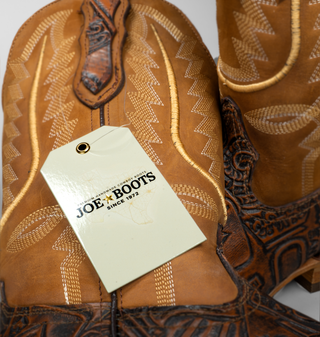 Men's "The Gambler" Square Toe Cowboy Boot