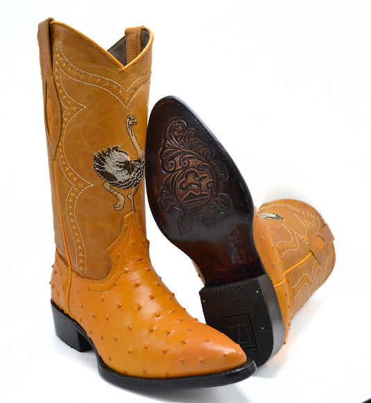 JB901 Buttercup Men's Western Boots: J Toe Cowboy  boots in Genuine Leather