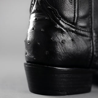 Men's Ostrich Original Exotic J Toe Cowboy Boot