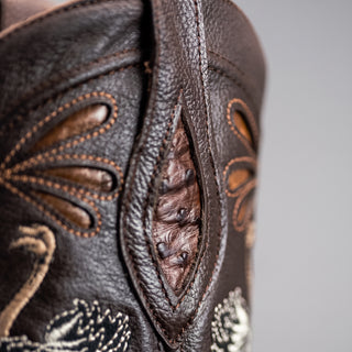 Men's Ostrich Original Exotic J Toe Cowboy Boot