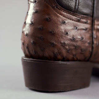 Men's Ostrich Original Exotic J Toe Cowboy Boot