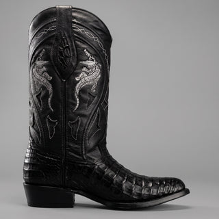 Men's Caiman Original Exotic J Toe Cowboy Boot