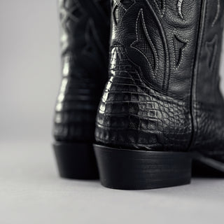 Men's Caiman Original Exotic J Toe Cowboy Boot