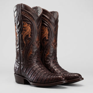 Men's Caiman Original Exotic J Toe Cowboy Boot