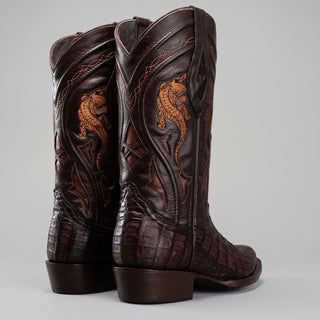 Men's Caiman Original Exotic J Toe Cowboy Boot
