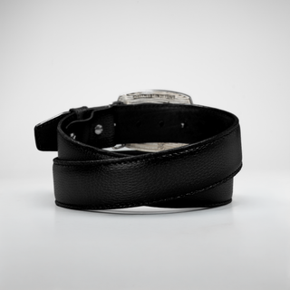 Black boot and belt combo